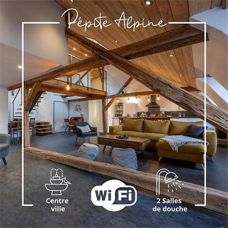 Superbe Loft - Situ Sur La Place Centrale Barcelonnette Eksteriør bilde