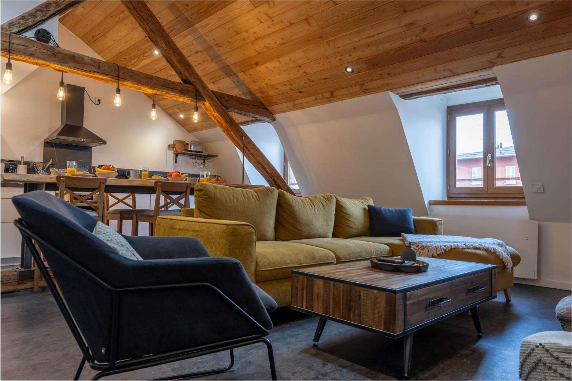 Superbe Loft - Situ Sur La Place Centrale Barcelonnette Eksteriør bilde